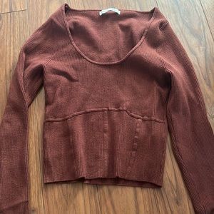 Corset sweater A&F